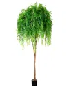 Nearly Natural 9ft. Willow Artificial Tree (real Touch)