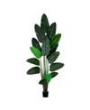 Nearly Natural Artificial Travelers Palm Tree In Green
