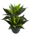 Nearly Natural Agave Artificial Plant In Green