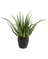 Nearly Natural Aloe Artificial Plant In Green