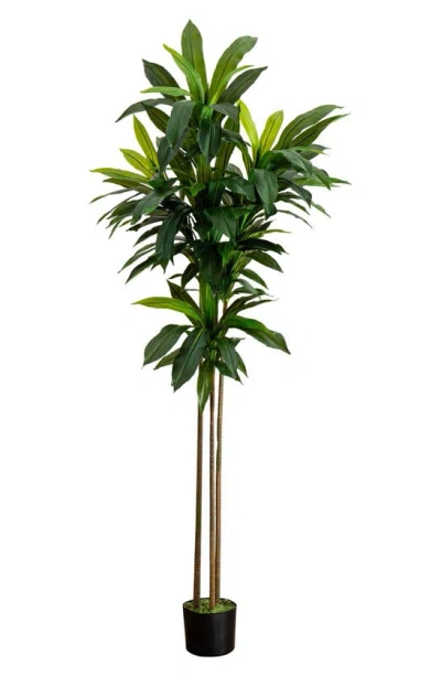 Nearly Natural Artificial Dracaena Tree In Green
