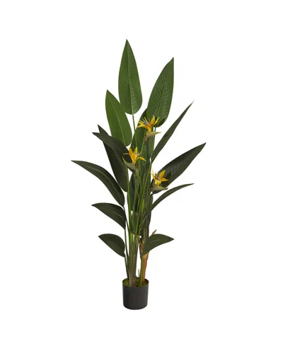 Nearly Natural Bird Of Paradise Artificial Plant In Green