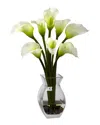 NEARLY NATURAL NEARLY NATURAL CLASSIC CALLA LILY ARRANGEMENT
