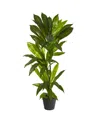 Nearly Natural Dracaena Artificial Plant, Real Touch In Green