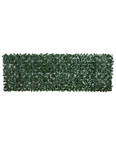 Nearly Natural Indoor/outdoor Uv-resistant Artificial Ivy Privacy Fence Wall Screen In Green