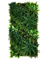 NEARLY NATURAL NEARLY NATURAL INDOOR/OUTDOOR UV-RESISTANT HAWAIIAN ISLANDS ARTIFICIAL LIVING WALL ART PANEL IN FRAM