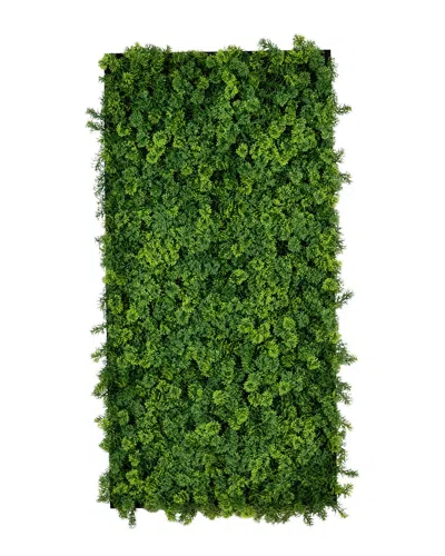 Nearly Natural Indoor/outdoor Uv-resistant Irish Green Meadow Artificial Living Wall Art Panel In Fr