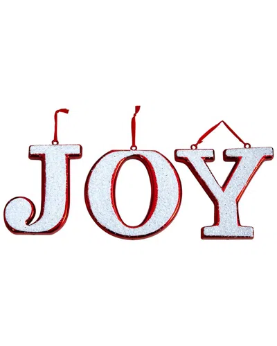 Nearly Natural Joy Holiday Deluxe Shatterproof Ornament Set In Multi