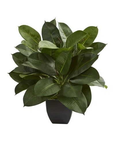 Nearly Natural Oak Ficus Artificial Plant In Green