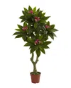 Nearly Natural Plumeria Tree Uv Resistant