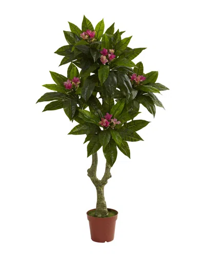 Nearly Natural Plumeria Tree Uv Resistant