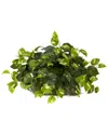 Nearly Natural Pothos Ledge Plant (set On Foam) Silk Plant In Green