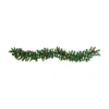 Nearly Natural Pre-lit Indoor Garland In Green
