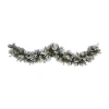 Nearly Natural Pre-lit Indoor Garland In Green