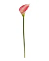 Nearly Natural 30in. Calla Lily Artificial Flower Set Of 6 In Pink