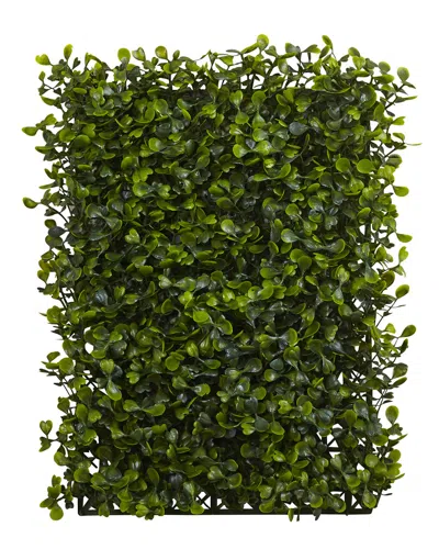 Nearly Natural Set Of 12 Boxwood Mats