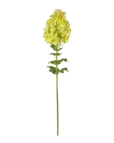 Nearly Natural 40" Peegee Hydrangea Artificial Flower, Set Of 2 In Green