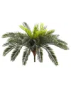 Nearly Natural Set Of 2 Cycas Artificial Plants In Green