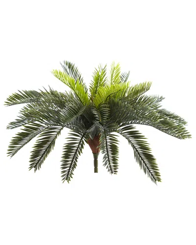 Nearly Natural Set Of 2 Cycas Artificial Plants In Green