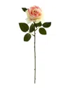 Nearly Natural 18" Rose Artificial Flower, Set Of 24 In Pink
