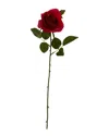 Nearly Natural 18" Rose Artificial Flower, Set Of 24 In Red