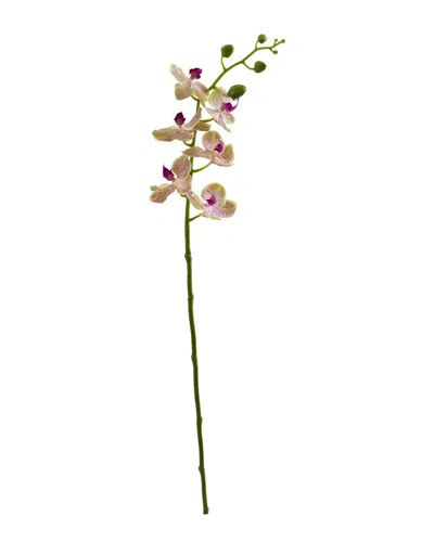 Nearly Natural Set Of 4 29in Phalaenopsis Orchid Artificial Flower In Pink