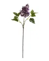 Nearly Natural Set Of 6 30in Lilac Artificial Flower In Purple