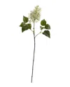 Nearly Natural 30" Lilac Artificial Flower, Set Of 6 In White