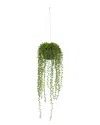 Nearly Natural String Of Pearl Artificial Plant Hanging Basket