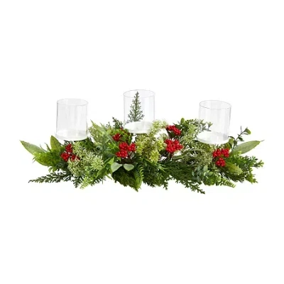 Nearly Natural Tabletop Decor In Green