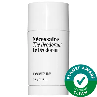 Necessaire Fragrance-free Deodorant - 72 Hour Extra-strength Mandelic Acid Deodorant 2.5 oz / 73.9 ml