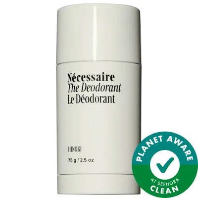 Necessaire Hinoki Deodorant - Aluminum-free Extra-strength Mandelic Acid Deodorant 2.5 Oz/73.9 ml In Transparent