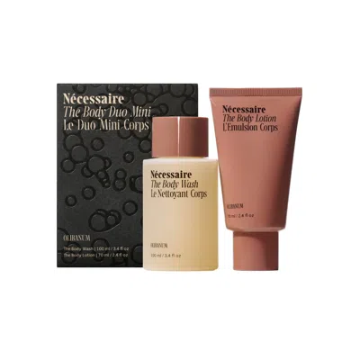 Nécessaire The Body Duo Mini Olibanum (limited Edition) In Multi