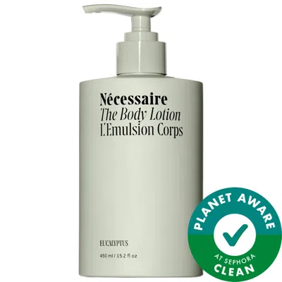 Necessaire The Body Lotion Eucalyptus - Firming Lotion With 5 Peptides + 2.5% Niacinamide 15.2 oz / 450 ml In White