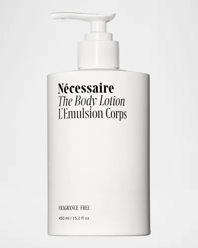 Necessaire The Body Lotion Fragrance Free, 15.2 Oz.