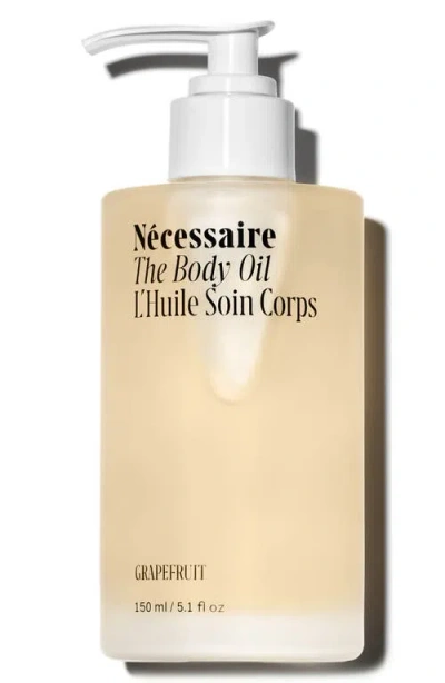 Necessaire The Body Oil Grapefruit - Toning Oil With 2.5% Capsaicin + 5 Peptides Grapefruit 5.1 oz / 150 ml In No Color