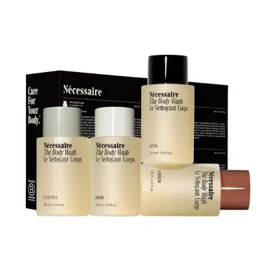 Nécessaire The Body Wash Discovery Collection (limited Edition) In Transparent