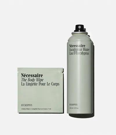 The Body Wipe + Eucalyptus Water from Nécessaire