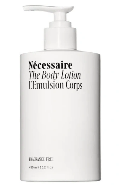 Necessaire Nécessaire The Fragrance Free Body Lotion In No Color