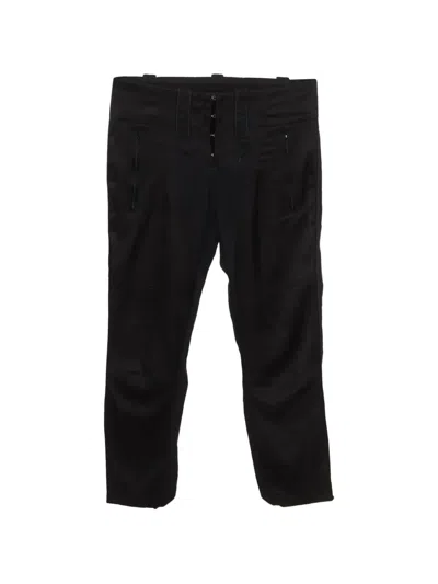 Pre-owned Necessary Anywhere N/a Denim Satin Culottes In Black