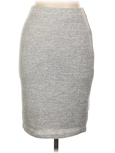 Pre-owned Necessary Objects Casual Skirt In Gray