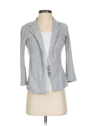 Pre-owned Necessitees Cardigan Sweater In Gray