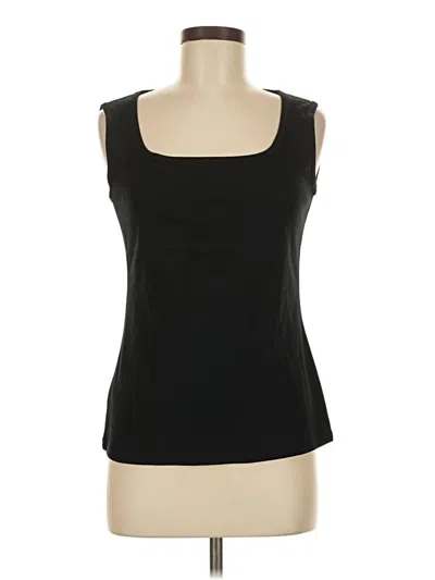 Pre-owned Necessitees Tank Top Black Strapless Neckline Tops