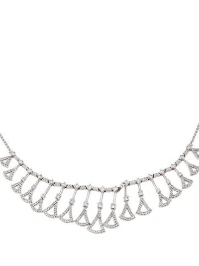 Pre-owned Necklace 10k 1.22ctw Diamond Dangle , 18" In Multi