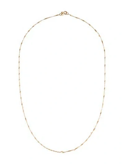 Pre-owned Necklace 10k Chain , 17.5" In Multi
