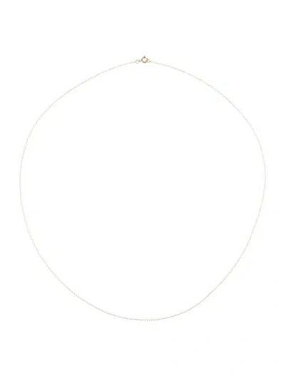 Pre-owned Necklace 10k Chain , 18.5" In Multi
