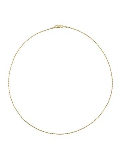 Pre-owned Necklace 10k Collar , 14.25" In Multi