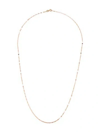 Pre-owned Necklace 10k Dapped Link , 22" In Multi