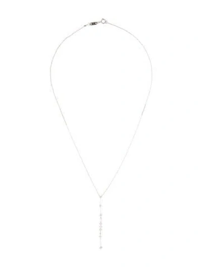 Pre-owned Necklace 10k Diamond Pendant , 17" In Multi