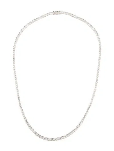 Pre-owned Necklace 14k 10.00ctw Diamond Collar , 17.5" In Multi